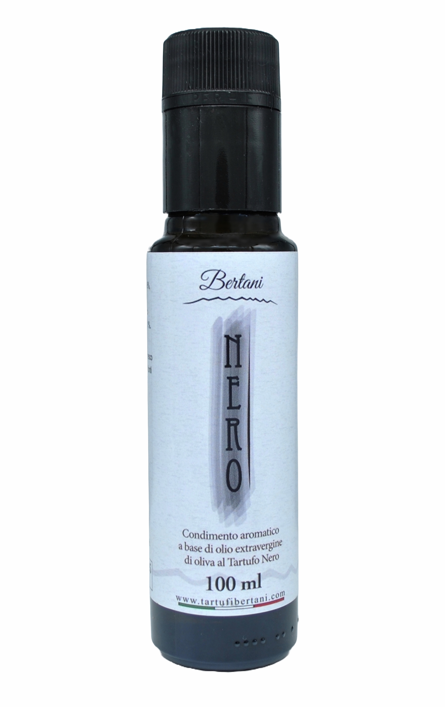 Condimento a base di olio extravergine d'oliva al tartufo nero